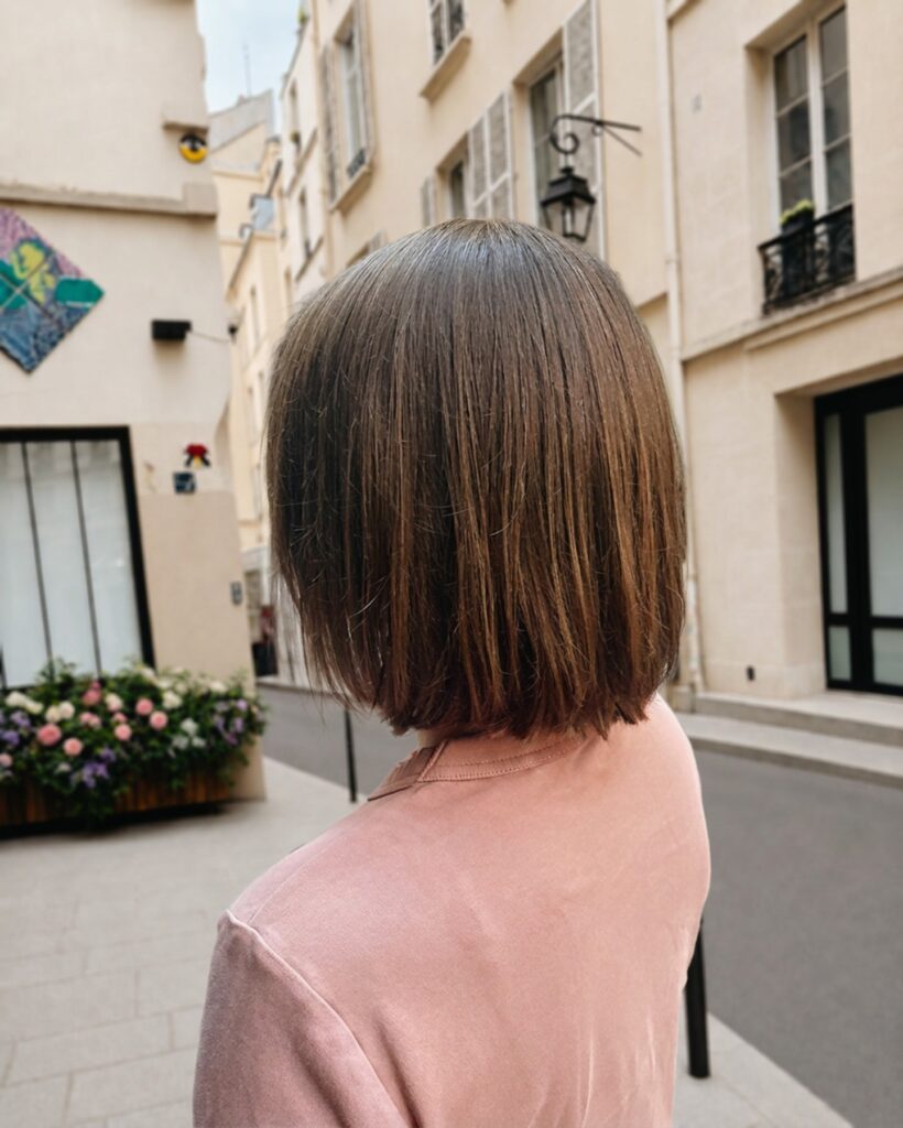 Carré Flou+Brushing by Ruben - Finition Fluide #WoodySaeïé #carre