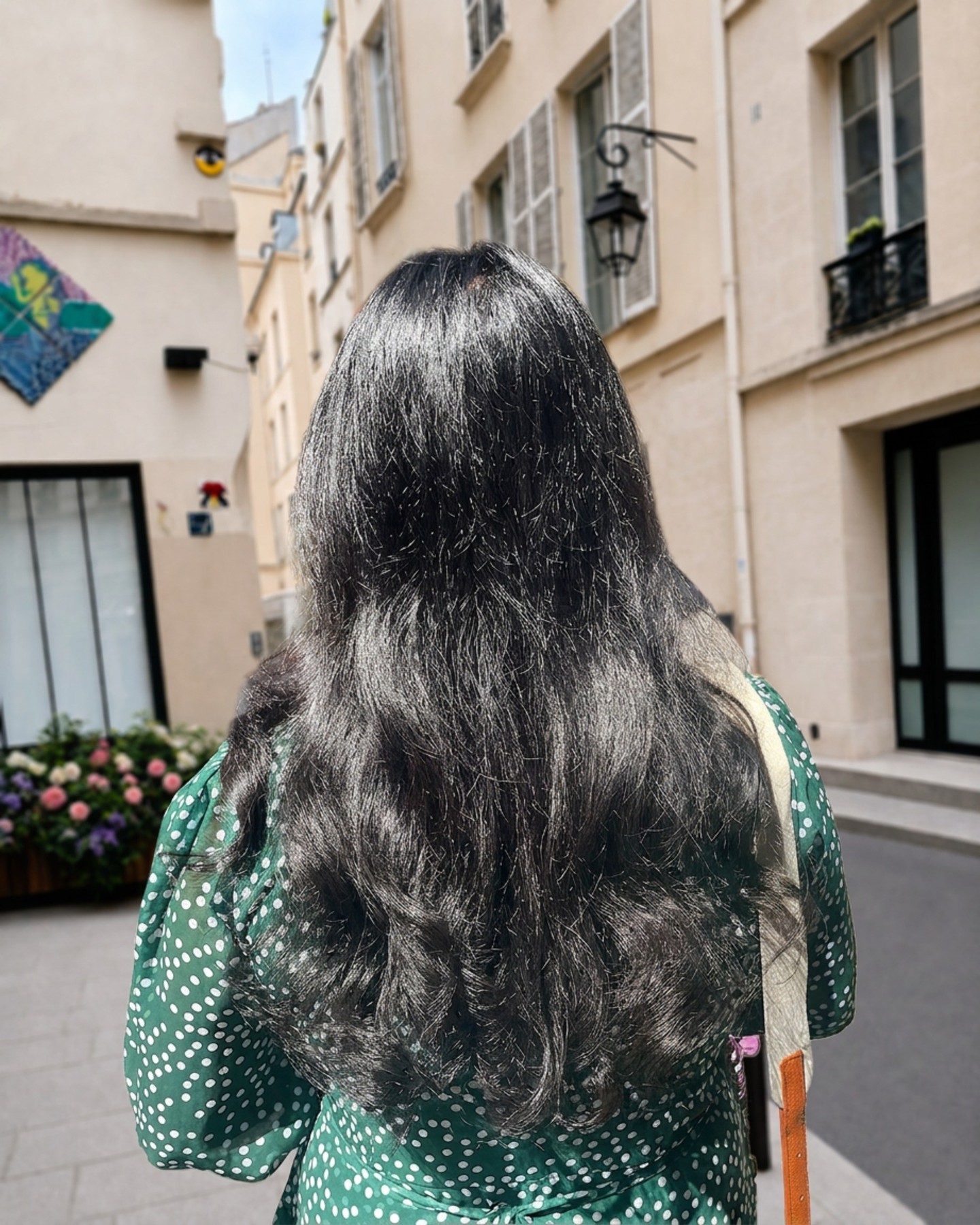 Coupe Longue et Brushing by Woody Saeïé - Finition Lisse #WoodySaeïé #brushing