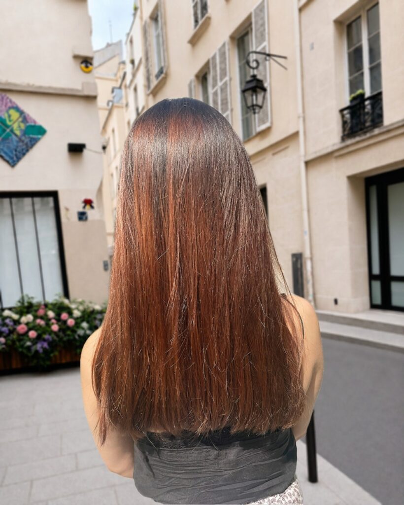 Ligne Nette+Brushing by Woody Saeïé - Finition Fluide #WoodySaeïé #brushing