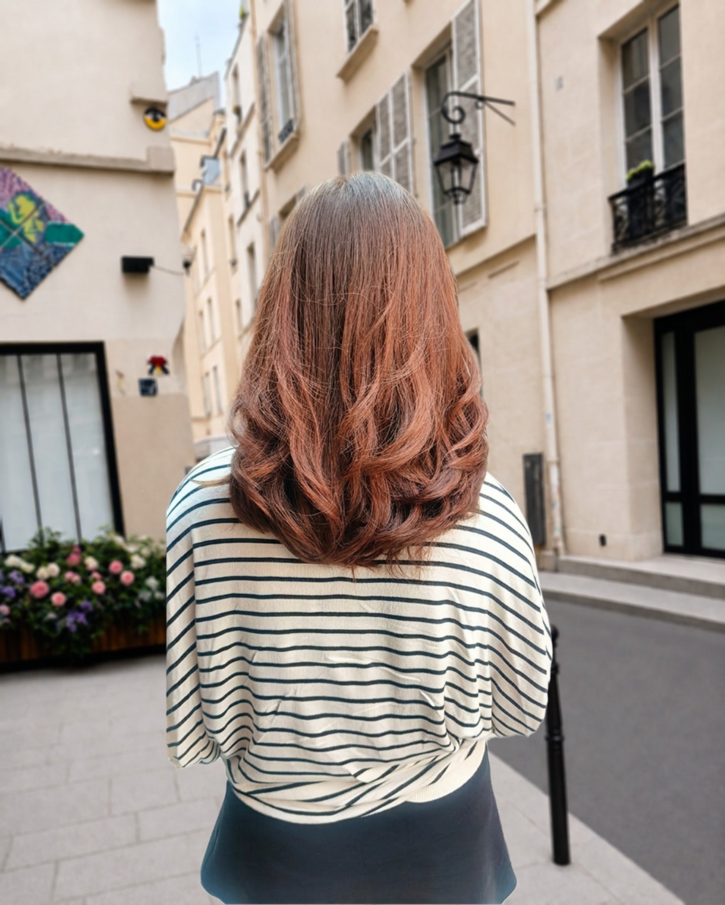 Mi-long Dégradé et Brushing by Woody Saeïé - Mouvement Souple #WoodySaeïé #brushing